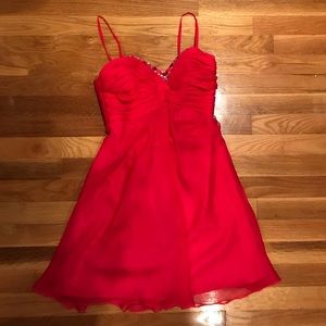 Pink homecoming dress